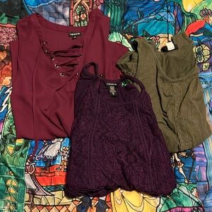 Torrid size 0 Tank tops